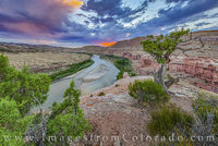 Colorado River Sunset 717-2