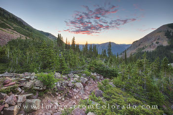 Cathedral Lake Trail at Sunrise 2