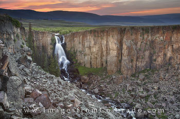 Colorado Waterfall - North Clear Creek Falls 2