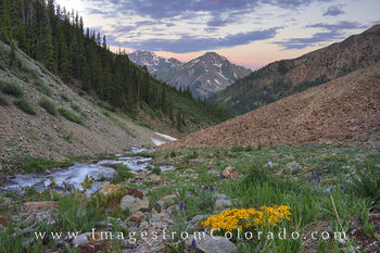 Colorado Landscape Images - View from the Silver Creek Trailhead
