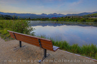 Bench with a View - Fraser, Colorado 701-1