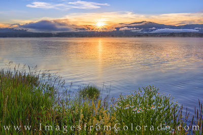 Lake Granby Sunrise Summer 721-3