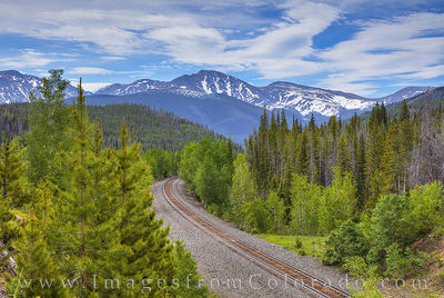 Parry Peak and Train Tracks 629-1