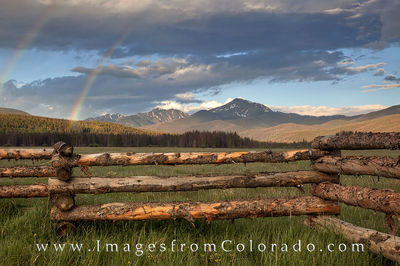 Rainbow over Byers Peak - Fraser, Colorado