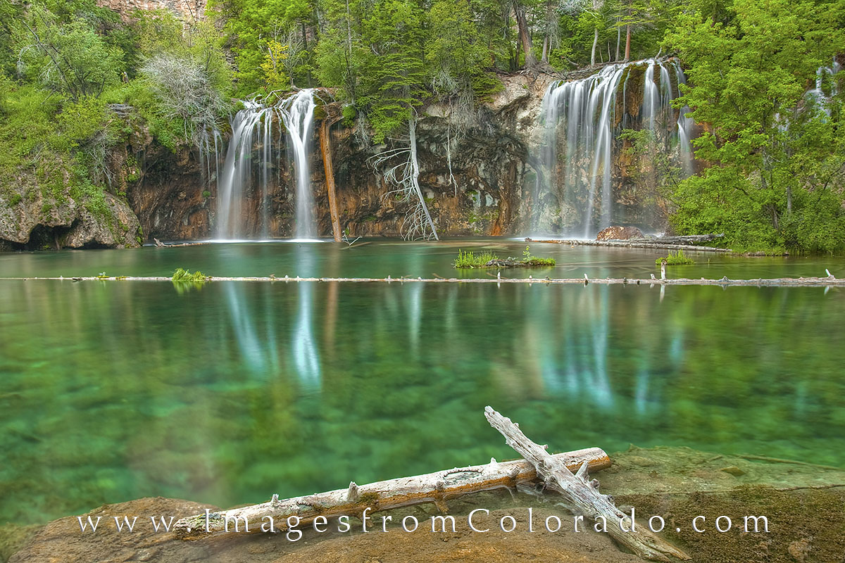 The hike to Hanging Lake is short - a little over a mile - but steep. I made the short trek up in the dark in order to photograph...