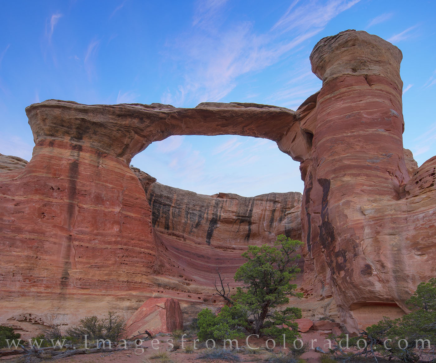 On a summer morning, the iconic Rattlesnake Arch (I’ve also seen this called Centennial Arch, Rainbow Arch, Akiti Arch, and...