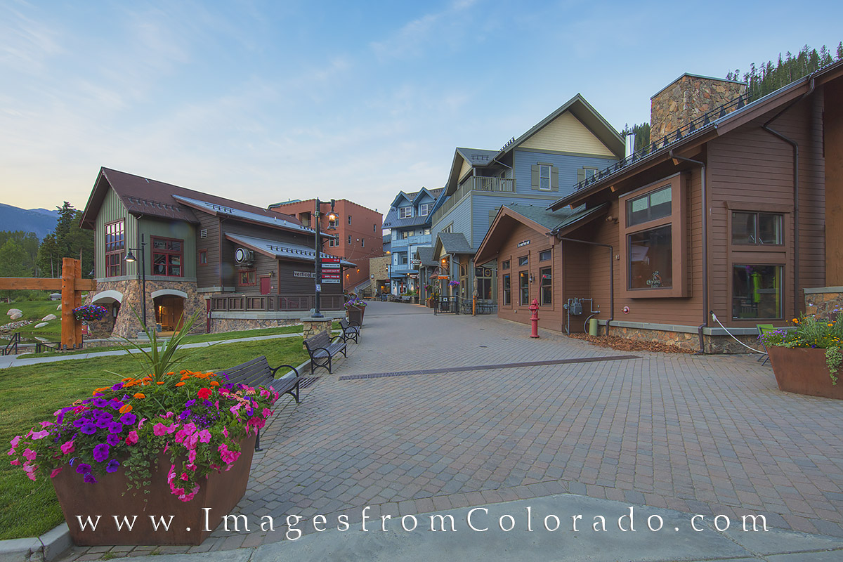 Many resort towns in Colorado seem to display a European influence - and the ski base at Winter Park, Colorado, is no exception...